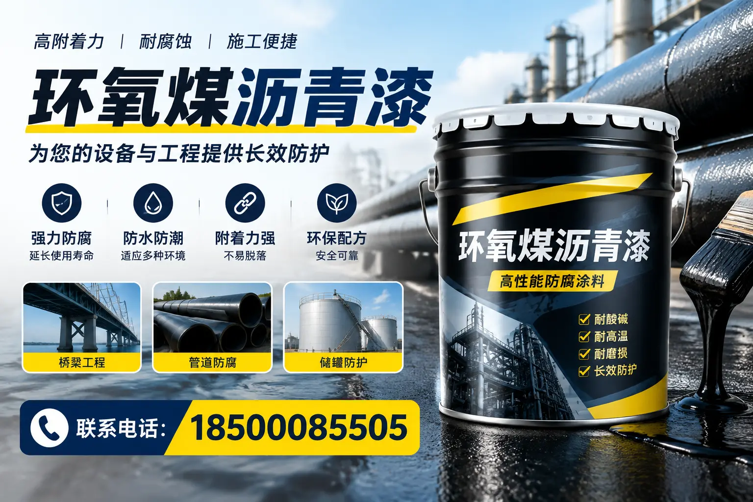 环氧煤沥青漆与其他涂料的对比分析，助力阜阳企业决策