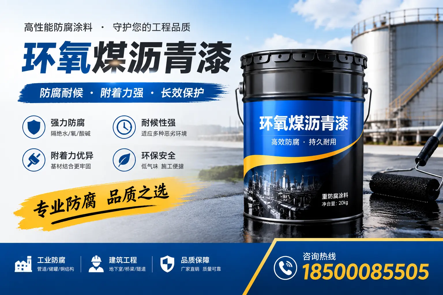 如何选择适合的环氧煤沥青漆？阜阳市场选型指南